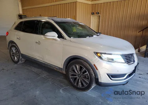 2016 Lincoln Mkx Reserve z USA, uszkodzony, nr VIN 2LMPJ8LP2GBL23297